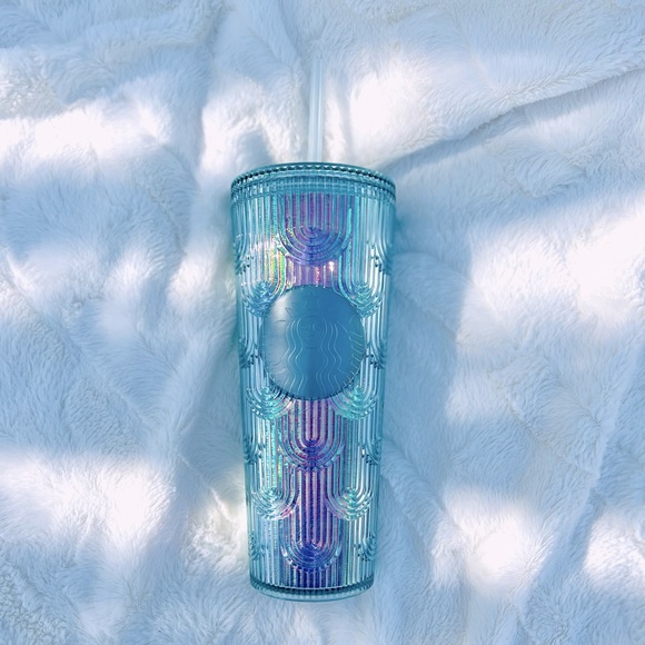 Starbucks Tumbler (24oz)                                 Iridescent Teal - Picture 1 of 2